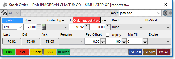 order impact alert