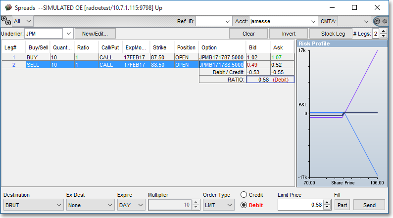 spreads window