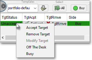 drop-down menu