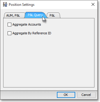 P&L query